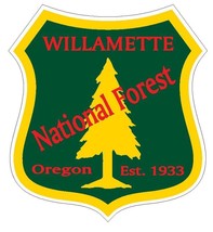 Willamette National Forest Sticker R3331 Oregon YOU CHOOSE SIZE - $1.45+
