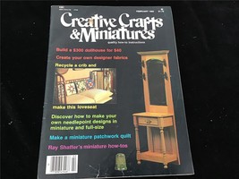 Creative Crafts &amp; Miniatures Magazine February 1983 Miniature How-tos - £6.25 GBP
