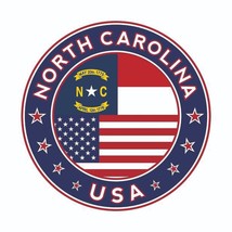 North Carolina State Sticker Decal - $3.59