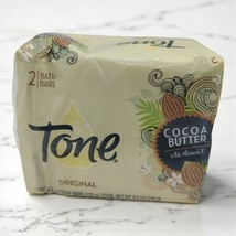 Tone Original Cocoa Butter Bars Soap 4.25 Oz (1) Pack Of 2 Sealed Damage... - $1,177.71 MXN