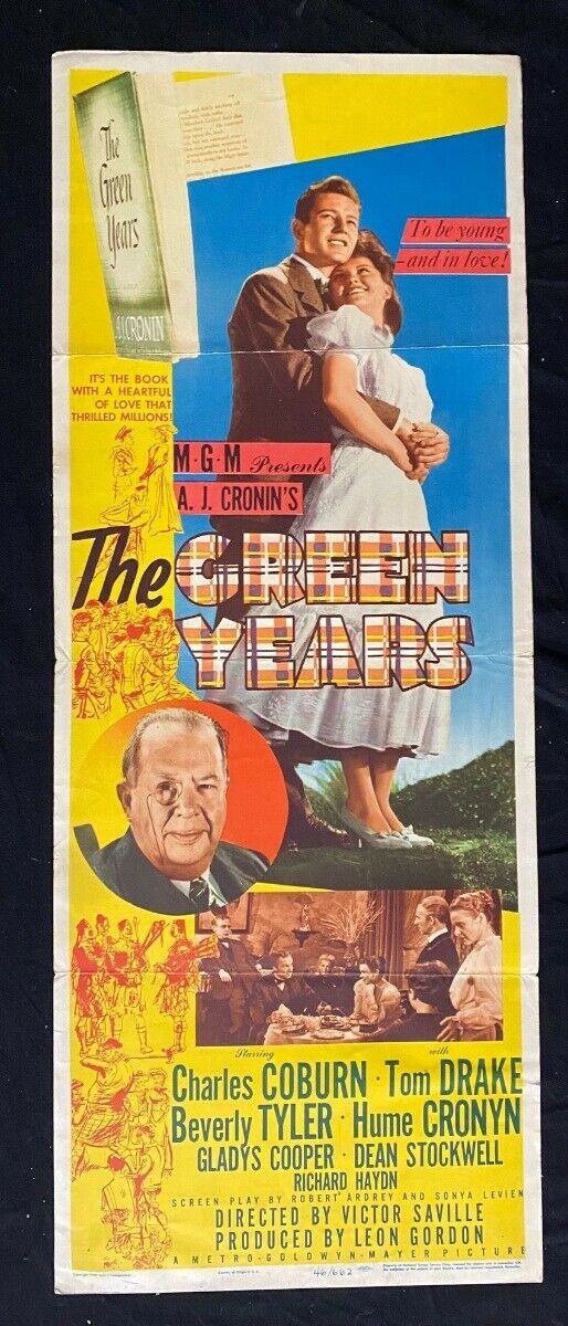 Primary image for Green Years Insert Movie Poster 1946 Tom Drake Charles Coburn