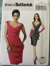 Butterick Close Fitting Lined Bodice pattern by Gertie Retro 5814 sizes 6-14 - £7.72 GBP