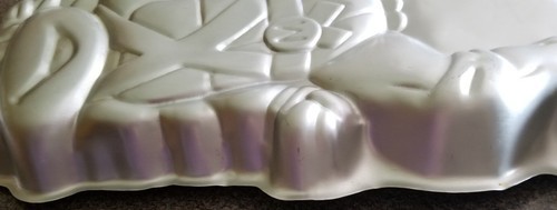 Wilton Cake Pan Teenage Mutant Ninja Turtle Michelangelo Vintage 1989 Aluminum  Item image 3