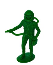 Astronaut MPC Army Men Toy Soldier plastic Nasa US figure vtg Marx Space GREEN 1 - $13.81