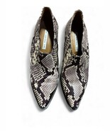 &amp; Other Stories EU 38 US 8 Snakeskin Ankle Cowboy Boot Women - $890.12 MXN