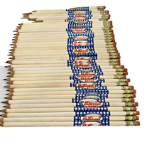 30 Advertising Wood Writing Pencils Butternut Bread Factory Sharpened Vintage - £14.84 GBP