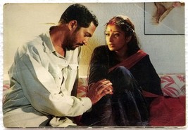 Carte postale originale rare acteur de Bollywood Nana Patekar Manisha Koirala - £14.20 GBP