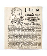 1884 Potter Cuticura Skin Medicine Victorian Advertisement Quack Medical... - $19.99