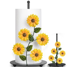 Sunflower Paper Towel Holder - Sunflower Kitchen Decor And Accessories Y... - £40.84 GBP