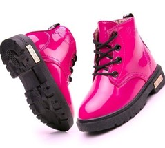 Girls Winter Snow Boots - size 8 Toddler - Reachable Duck Pink Lined NEW - £20.77 GBP