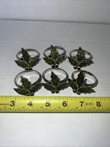 Christmas Napkin Ring - Lot of 6 - $7.99
