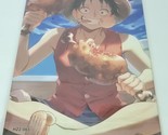 Luffy Eating One Piece HZ2-065 Double-sided Art Size A4 8&quot; x 11&quot; Waifu Card - $39.59