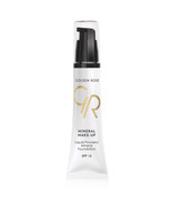 GOLDEN ROSE Foundation Anti Wrinkles Mineral Liquid SPF15 35ML - $9.15 CAD