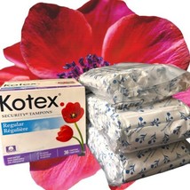 Kotex Security Tampons Regular Unscented 90 Loose Tampons - £47.68 GBP