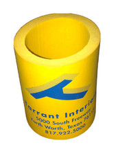 Tarrant Interiors 5000 S Freeway Fort Worth, Texas Can Cooler Promo Koozie - £2.25 GBP
