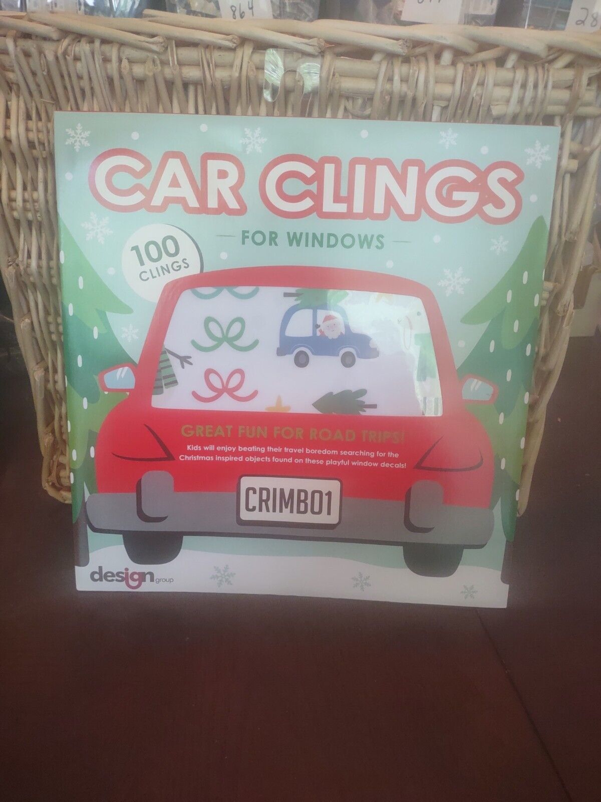 Christmas Holiday Car Window Clings - $7.47