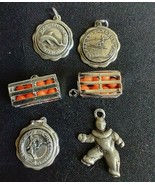 6 Sterling Silver FloridaThemed Charms for Bracelet VINTAGE - $65.19 CAD