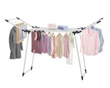 Clothes Drying Rack, Gullwing Laundry Rack, Collapsible, Space-Saving La... - £73.31 GBP