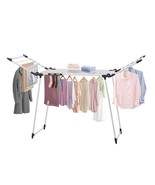 Clothes Drying Rack, Gullwing Laundry Rack, Collapsible, Space-Saving La... - £72.33 GBP
