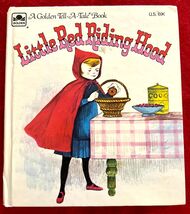 1964 A Golden Tell A Tale Book Little Red Riding Hood USA - $13.93 CAD