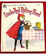 1964 A Golden Tell A Tale Book Little Red Riding Hood USA - €8,44 EUR