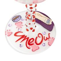 Lolita Cat Wine Glass 15 oz 9" High Gift Boxed Collectible # 6000023 Kitty Love image 5