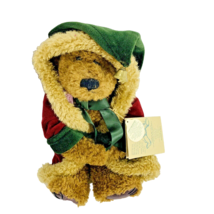 Boyds Bear Christmas SC Northstar Red Green Coat Plush Retired Santa Claus - £8.75 GBP