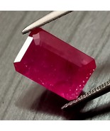 Natural Ruby, Ruby, Octagon, 4.54 Cts., Ruby Mozambiq, Mozambique Ruby, ... - $4,786.97 CAD