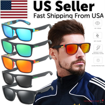 Square Polarized Sunglasses for Men Women Outdoor Sports Driving Glasses... - $43.27