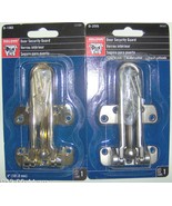 Bulldog DOOR Security GUARD chOOse Brass or Satin Nickel Lock secure D-1... - $241.94 MXN+