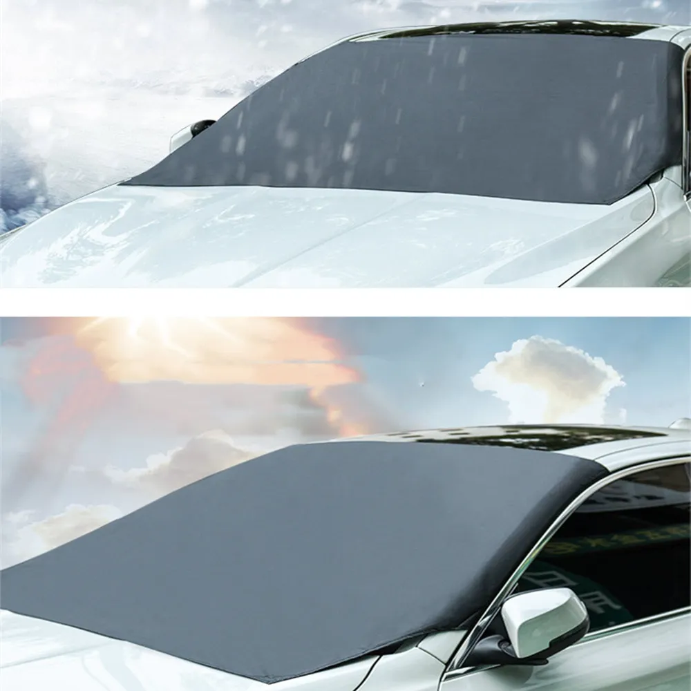 210X120CM Automobile Magnetic  Cover Car Windshield Snow  Shade Waterproof Prote - £56.81 GBP