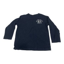 Childrens Place Athletic Team Long Sleeve Shirt Navy XS 4 Loungewear Casual - $181.01 MXN