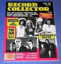 QUEEN CROWDED HOUSE RECORD COLLECTOR MAGAZINE VINTAGE 1992 UK - $29.99