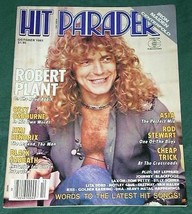 ROBERT PLANT LED ZEPPELIN HIT PARADER MAGAZINE VINTAGE 1983 - £23.50 GBP