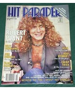 ROBERT PLANT LED ZEPPELIN HIT PARADER MAGAZINE VINTAGE 1983 - €25,74 EUR