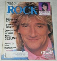ROD STEWART ROCK MAGAZINE VINTAGE 1984 - £23.58 GBP