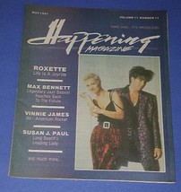 ROXETTE HAPPENING MAGAZINE VINTAGE 1991 LOCAL PUBLICATION - $22.99