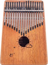 Mbira-Style Kalimba With 17 Keys, Thumb Finger Piano,, And Instructions. - £23.48 GBP