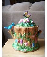 Bico China Flowers, Butterflies and Birds Cookie Jar - €29,77 EUR
