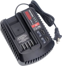 Qbmel 20V Battery Charger Replacement For Craftsman V20 Lithium Ion 20Volts - £35.99 GBP