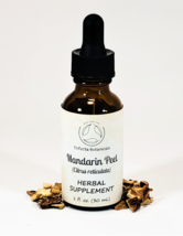 MANDARIN PEEL Herbal Supplement / Liquid Extract Tincture / Citrus Orange - $14.95