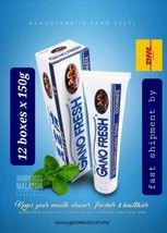 12 Boxes X 150g Gano Excel Gano Fresh Toothpaste Ganoderma - Dhl Express - £164.65 GBP