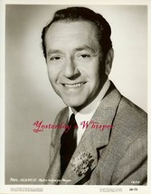 Paul Henreid MGM Portrait Publicity 8x10 B/W 1956 Photo - $9.99