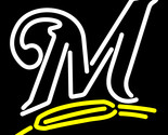 Mlb milwaukee brewers logo neon sign 16  x 16  1 thumb155 crop