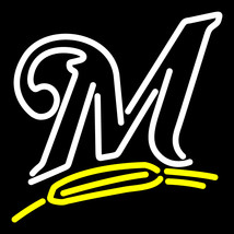 MLB Milwaukee Brewers Logo Neon Sign - $699.00