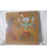 Native American Navajo Sand painting Yei 4&quot; x 4&quot; New Sealed - €6,29 EUR