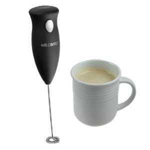  Mr. Coffee Handheld Battery Powered Milk Frother Stainless Steel Wand - £7.19 GBP