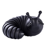anti-release flexible snail finger fidget slug toy-black - $285.10 MXN