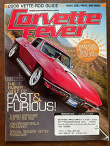 CORVETTE FEVER Magazine Chevrolet Chevy February 2008 Vette-Rod Timber Wolf C2 - £3.15 GBP