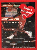 Michael Jordan Vintage Valentine Card Have A Jammin Day - $1.73